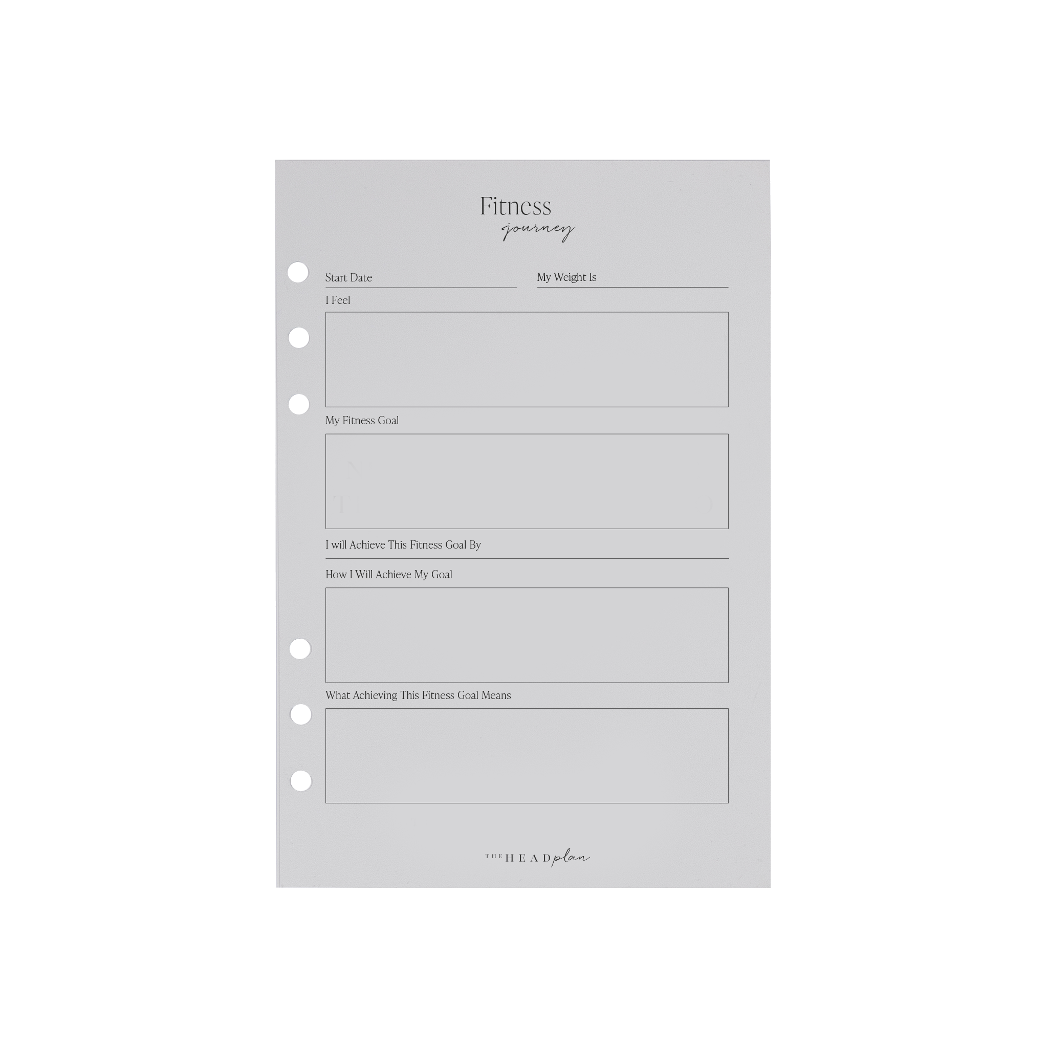 Agenda Fitness Pack
