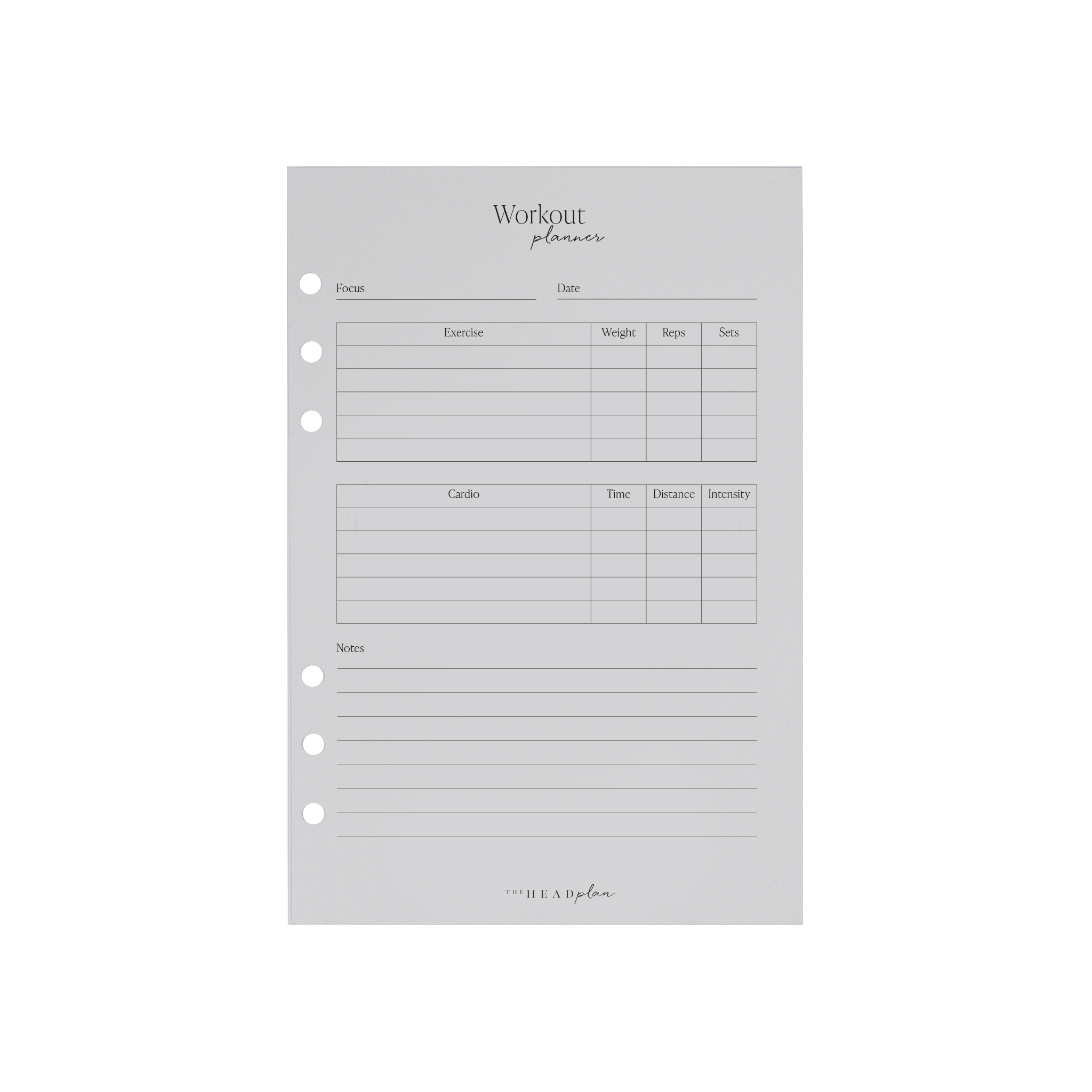 Agenda Fitness Pack