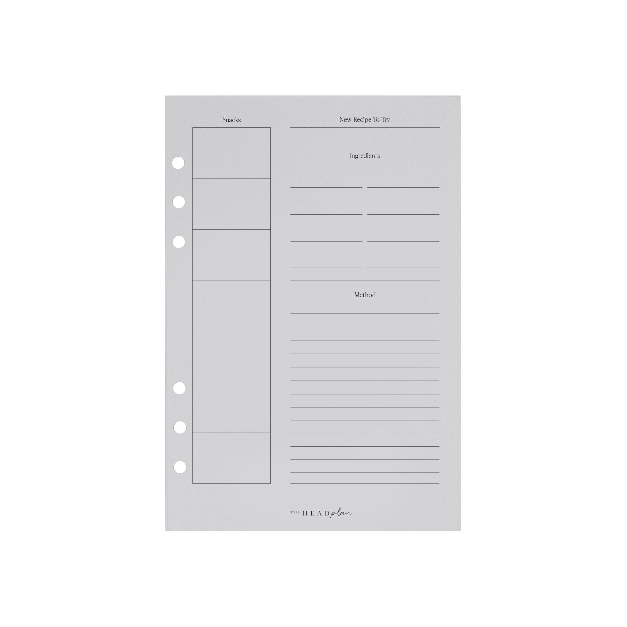 Agenda Nourish Pack