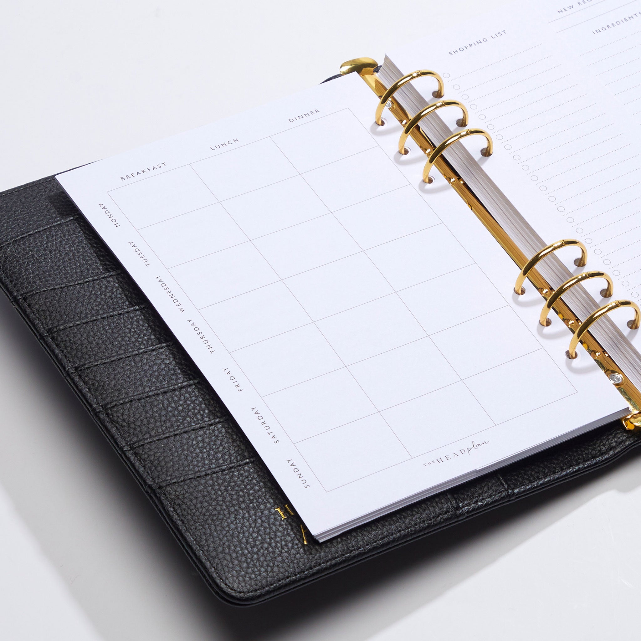 The Head Plan Agenda Binder