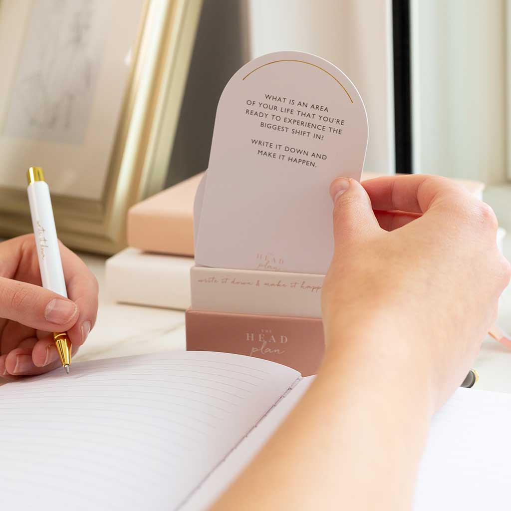 Using The Head Plan Journal Prompt Cards