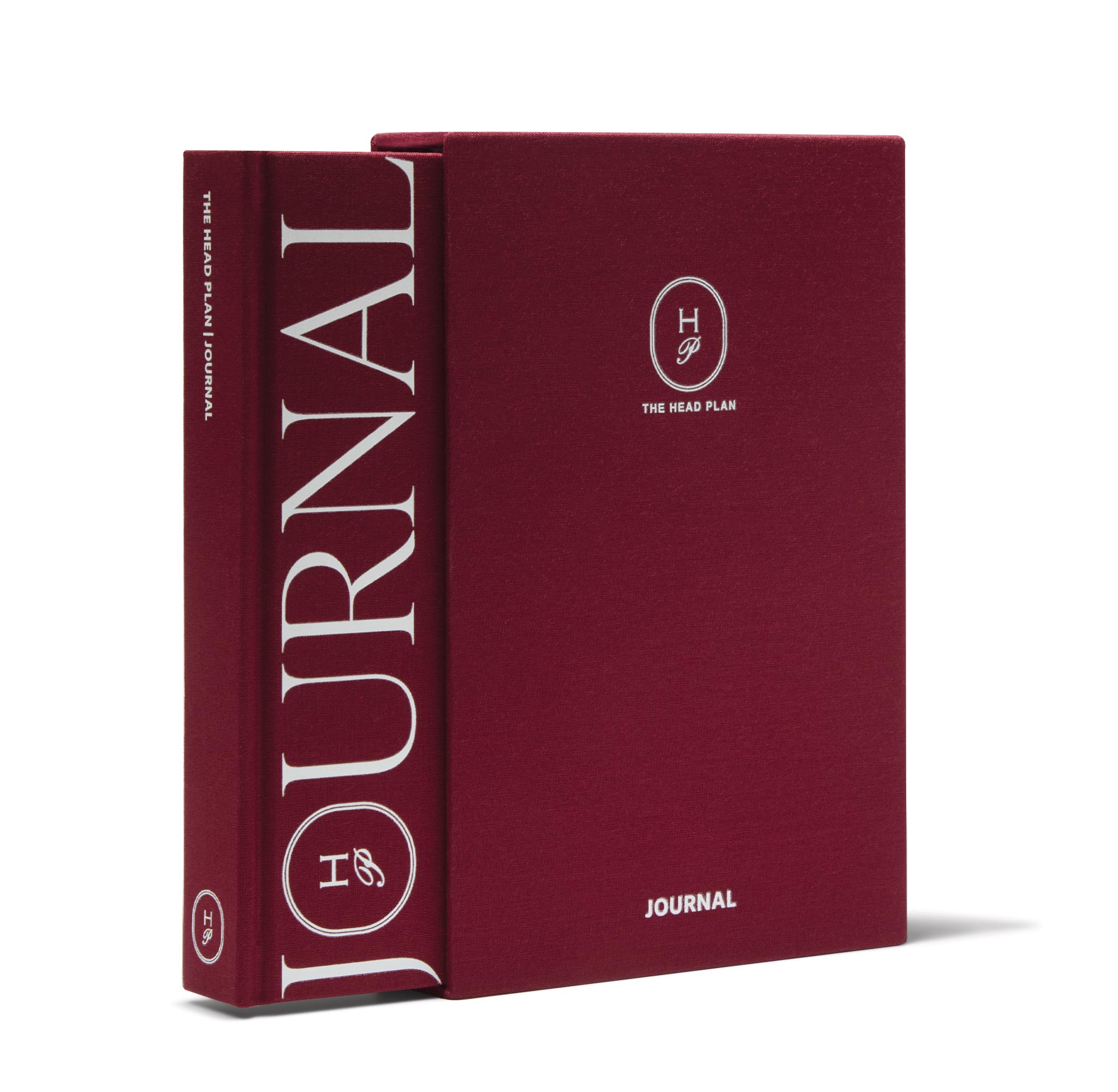 the head plan journal box open angle burgundy #color_burgundy