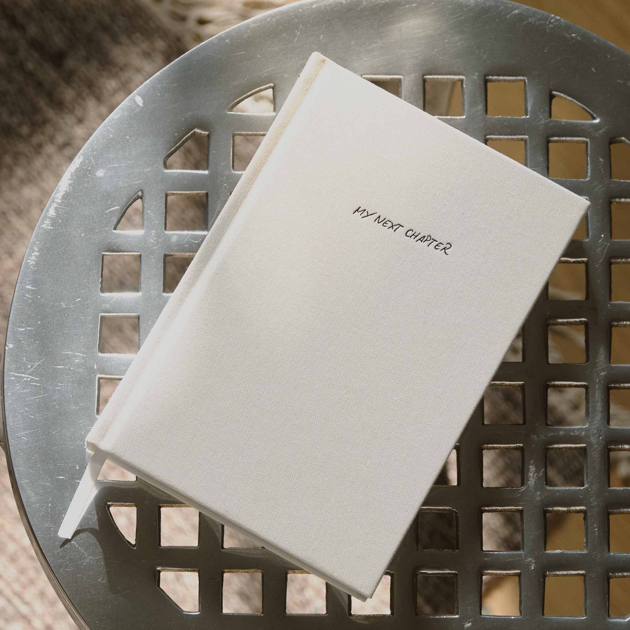 Lifestyle image of of the cover of the Journal by Roxie Nafousi in collaboration with The Head Plan