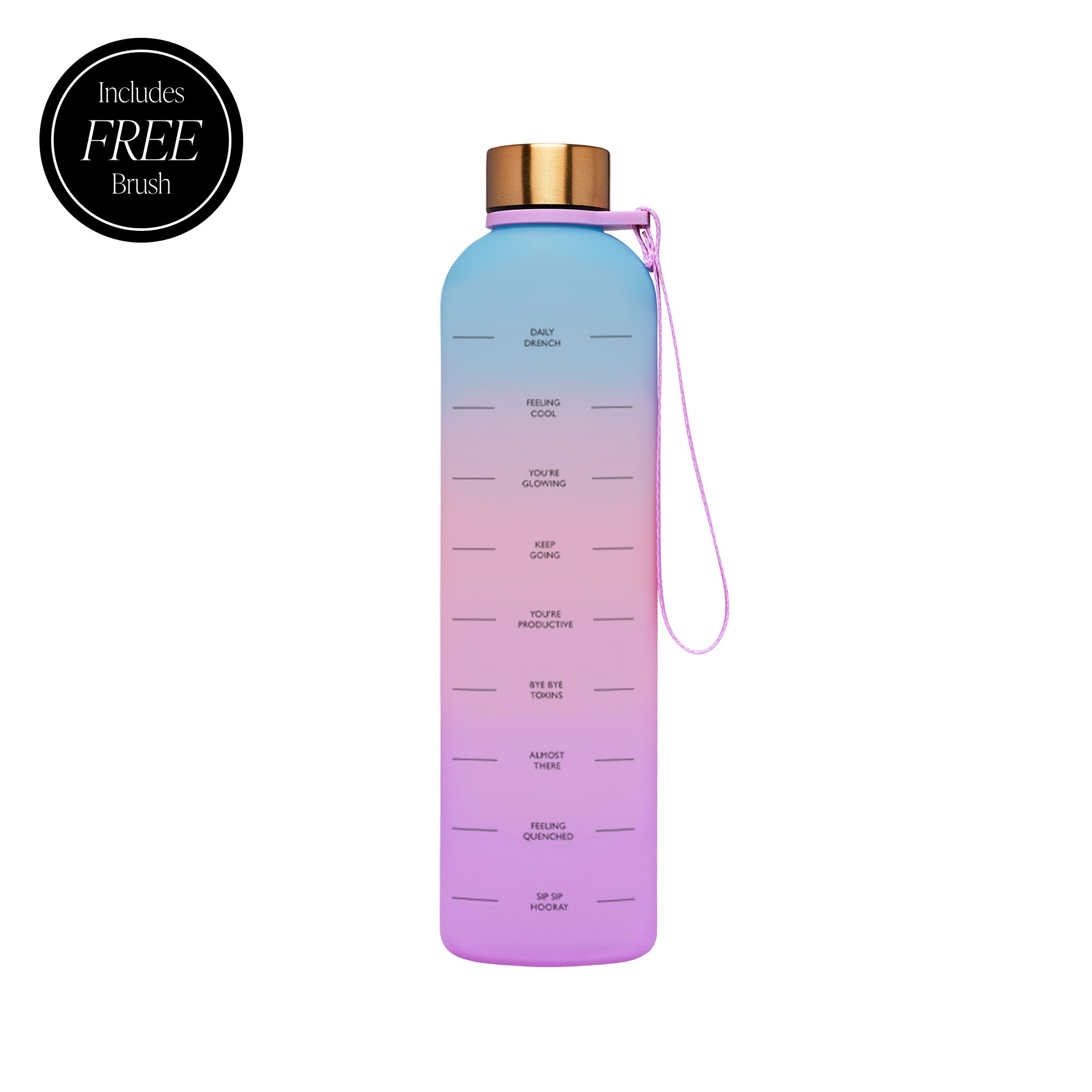 The Head Plan Daily Drench 1 Litre Water Bottle