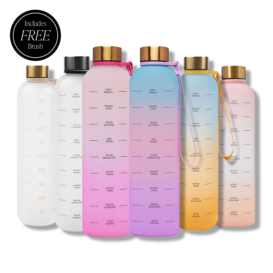 The Head Plan Daily Drench 1 Litre Water Bottle