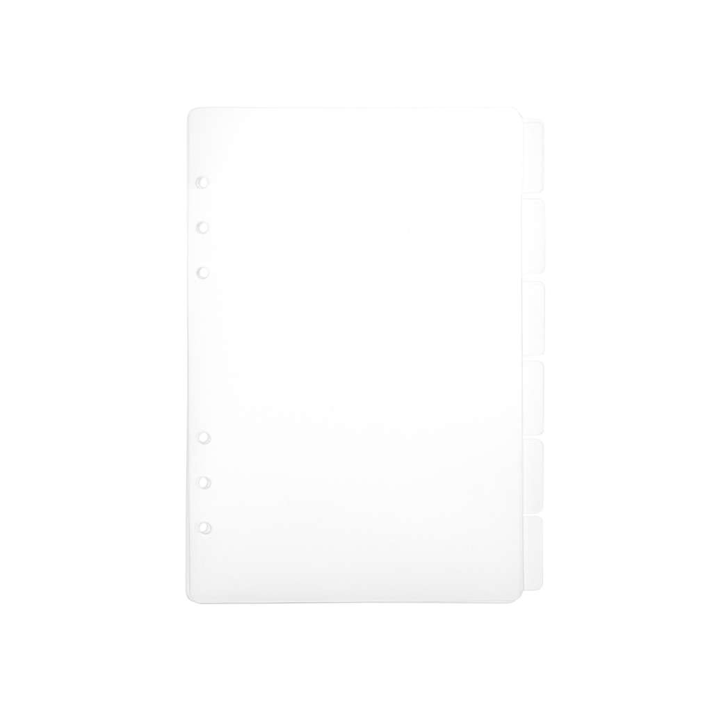 Agenda - Plain Frosted Dividers