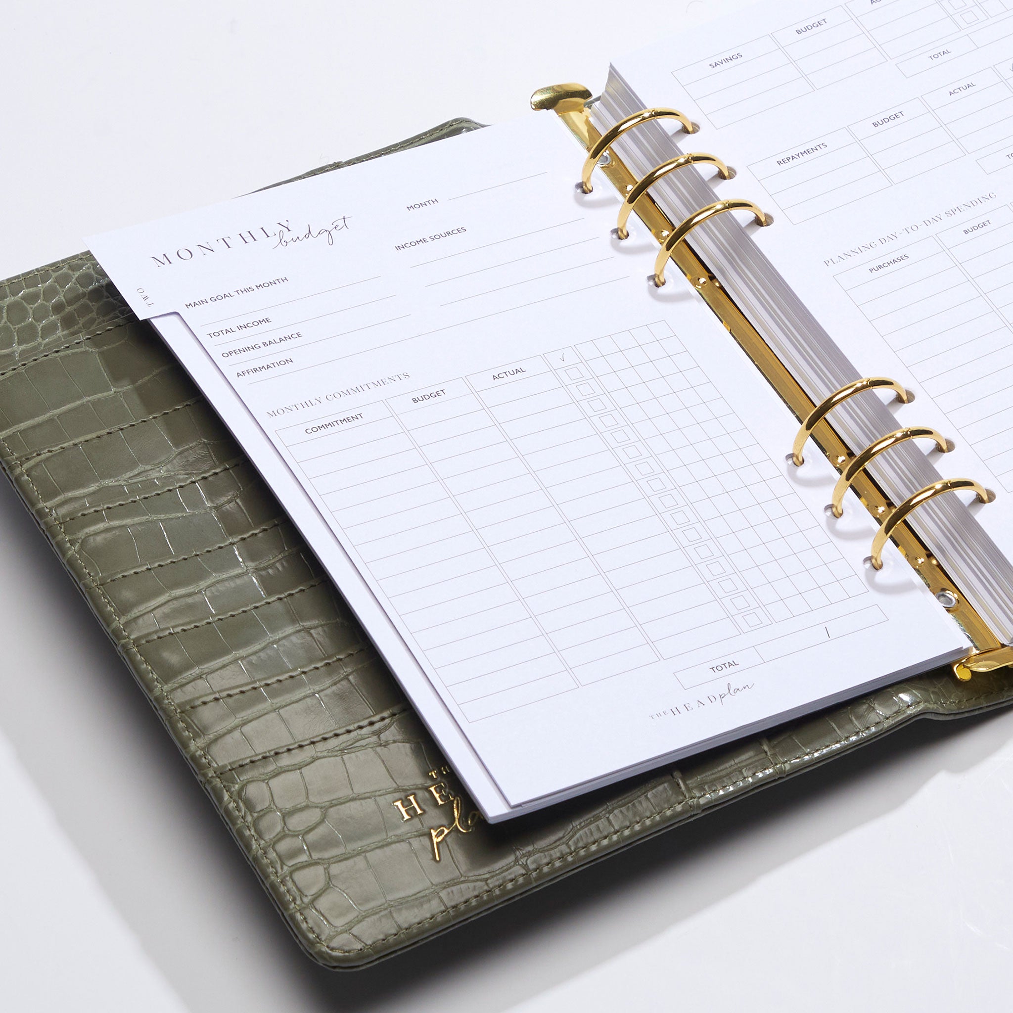 The Head Plan Agenda Binder