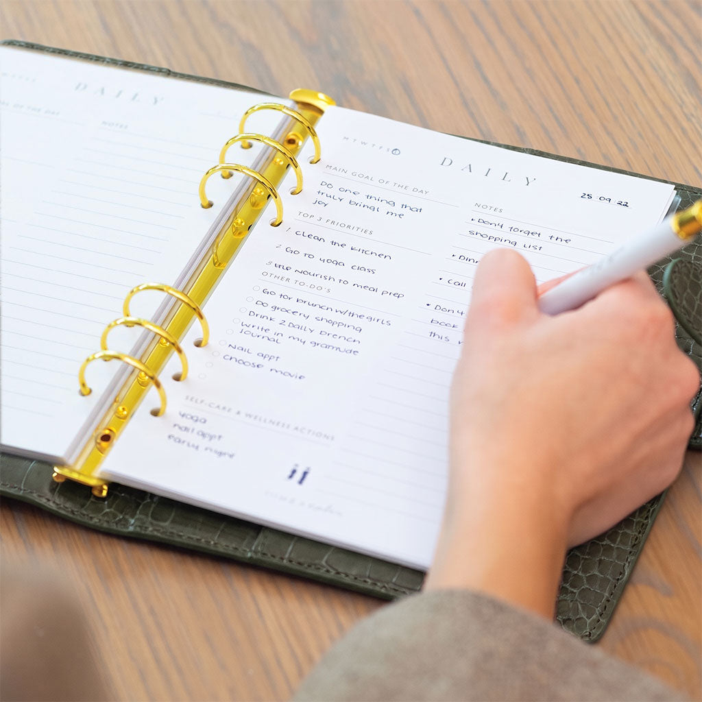 The Head Plan Agenda Binder