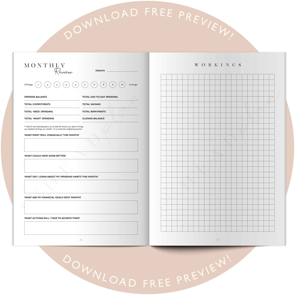 The Head Plan Finance Journal Preview