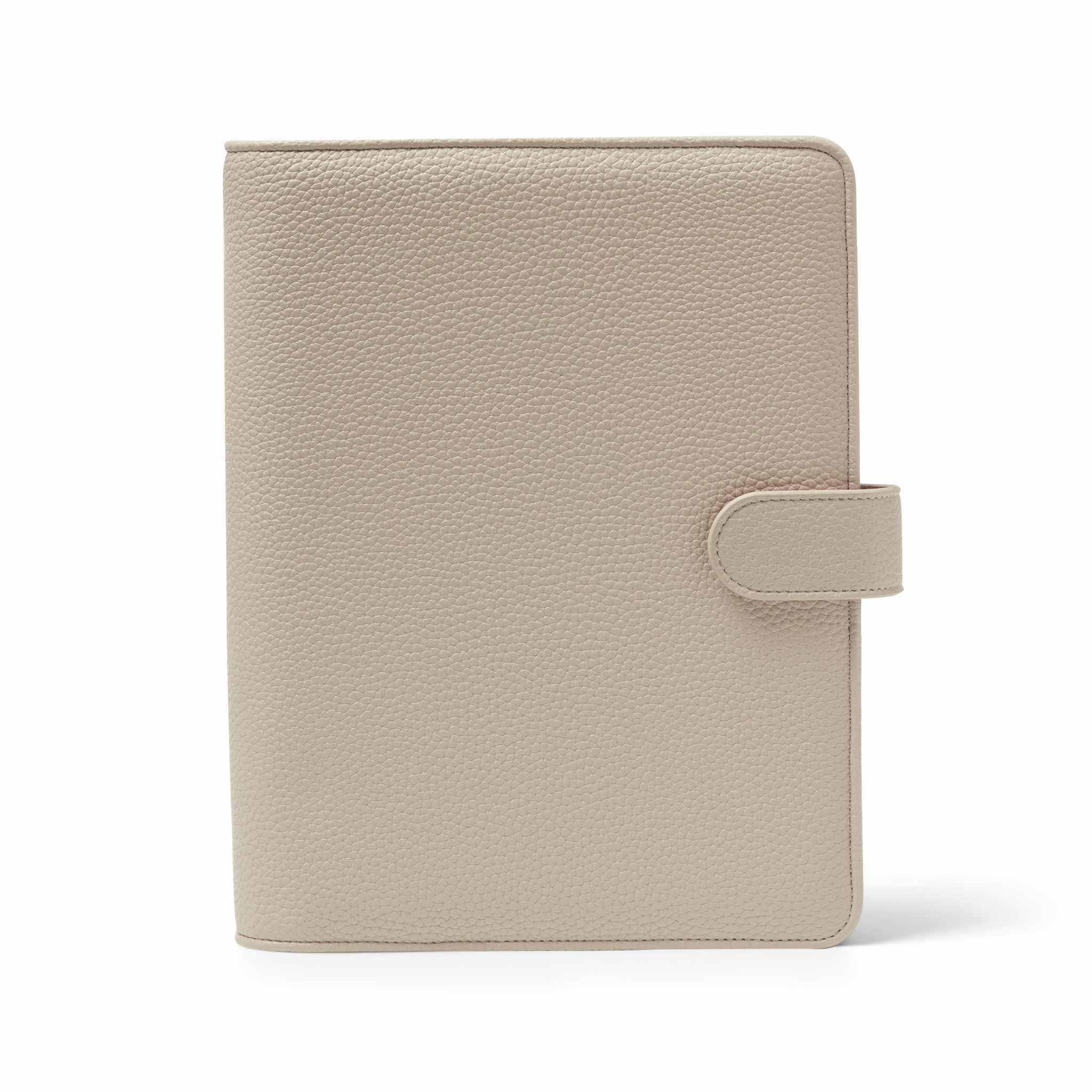 The Head Plan Agenda A5 premium vegan leather ring binder in the colour nude #color_nude