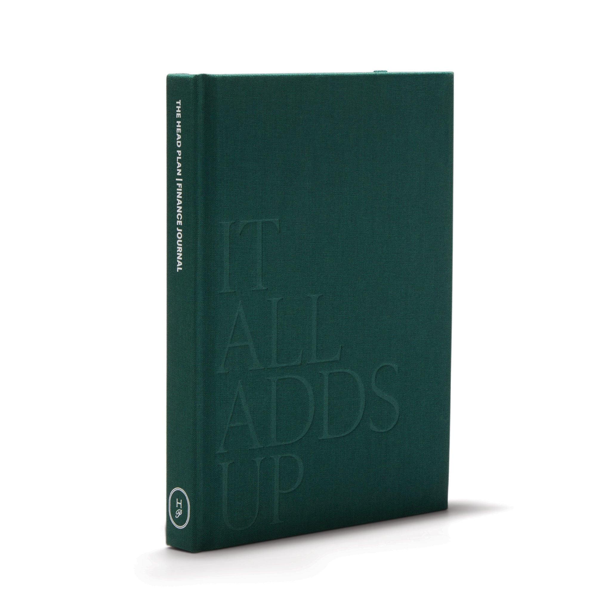 finance journal the head plan journal cover angle green