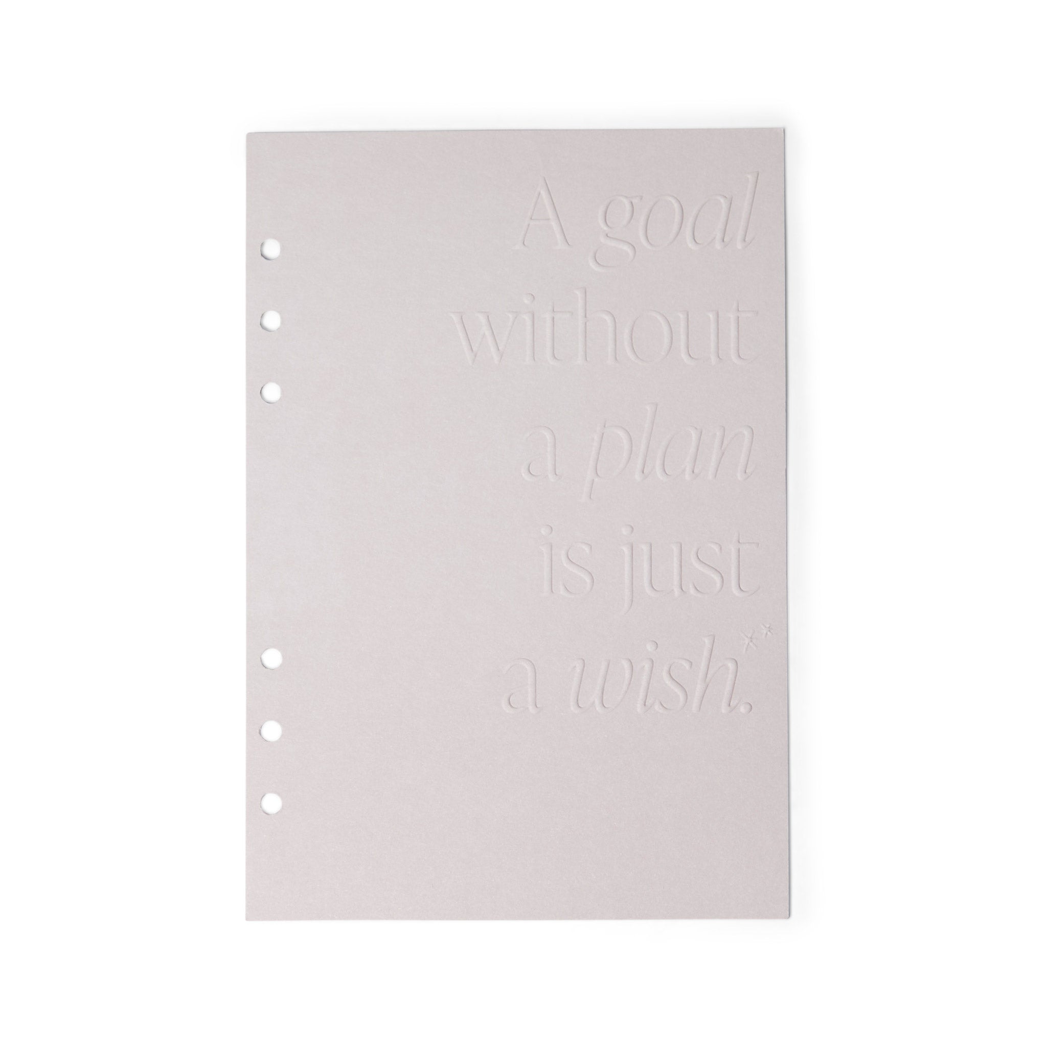 Agenda - Goals Pack