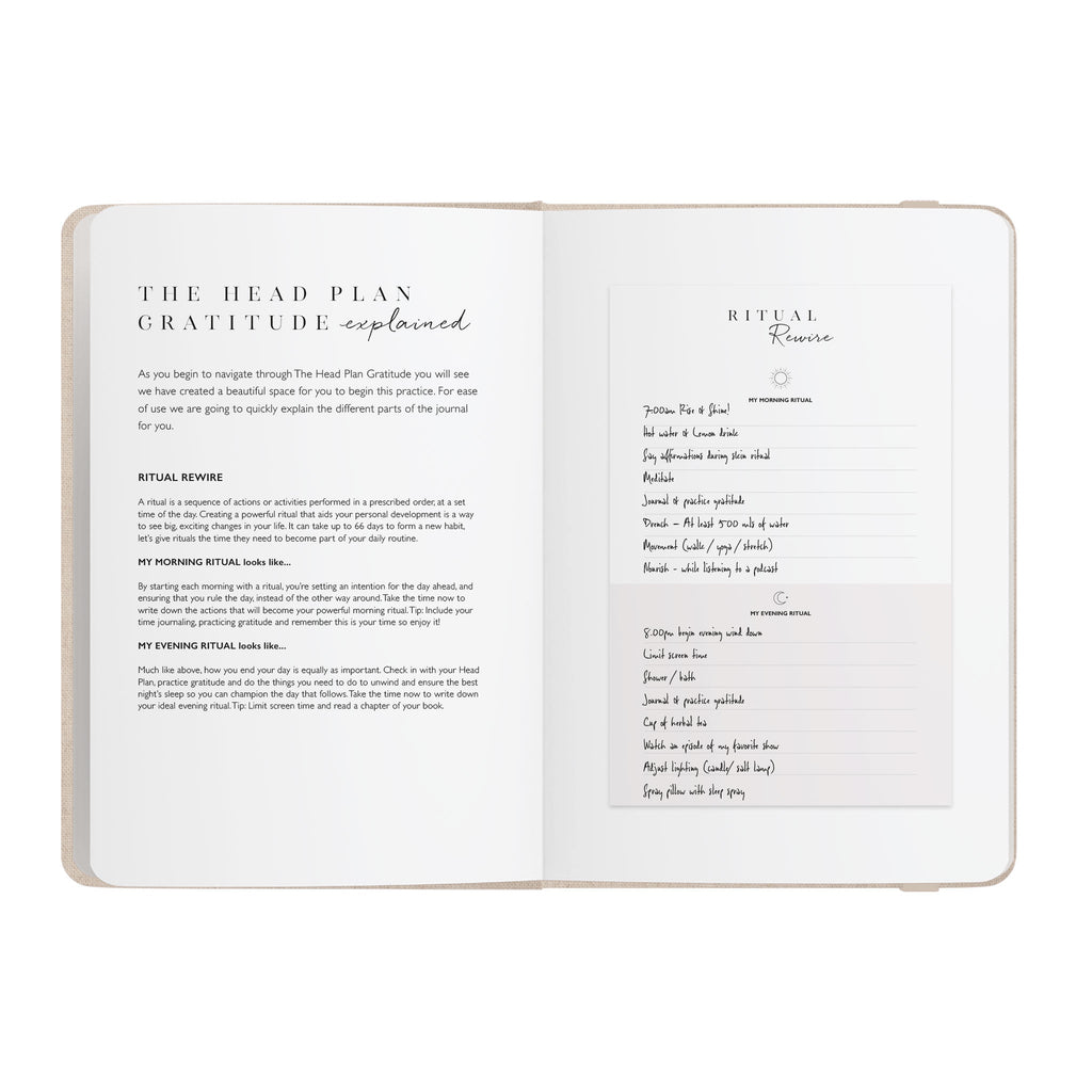 The Head Plan Gratitude Journal